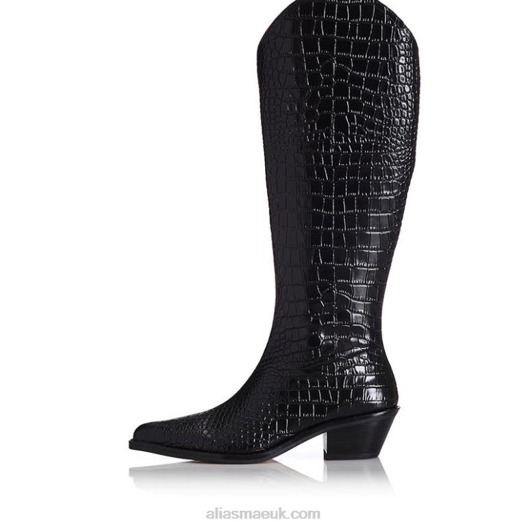 Alias Mae Lou Black Croc 0J8N228