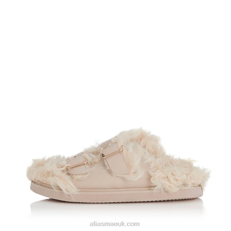 Alias Mae Patti Cream/Natural Shearling/Leather 0J8N155