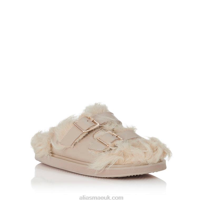 Alias Mae Patti Cream/Natural Shearling/Leather 0J8N155