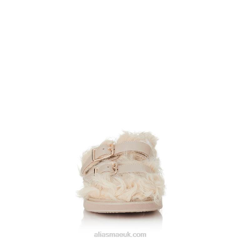Alias Mae Patti Cream/Natural Shearling/Leather 0J8N155