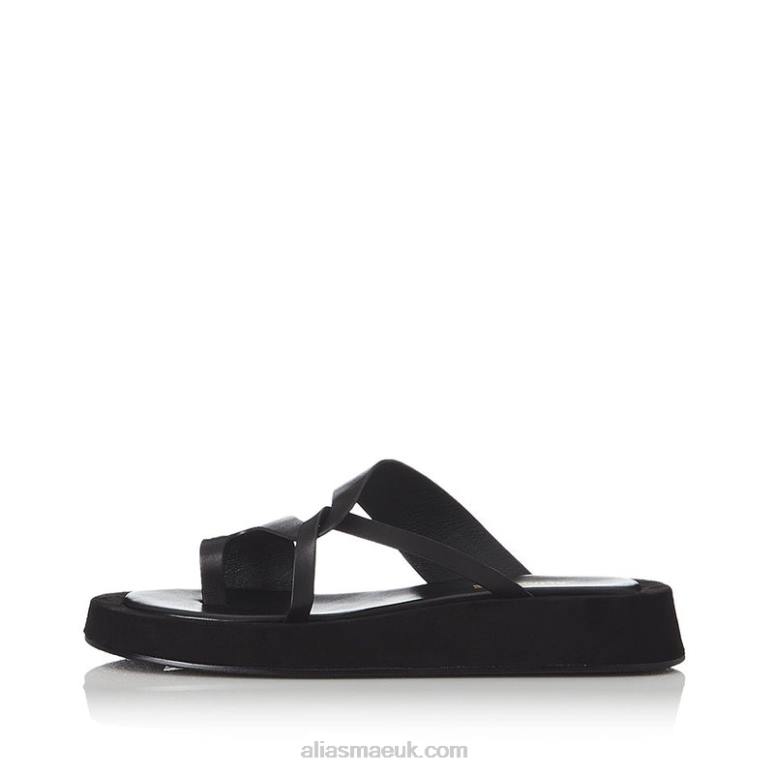 Alias Mae Polo Black Leather 0J8N169